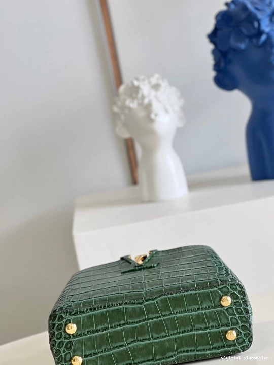 Official oldcobbler VUITTON MINI CAPUCINES LOUIS 0821